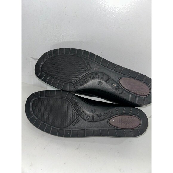 Beautifeel Women's Mary Jane Comfort Shoe size 40/9 Made in Israel Black - Picture 7 of 9